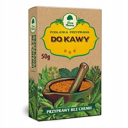 Dary Natury Przyprawa Do Kawy 50g