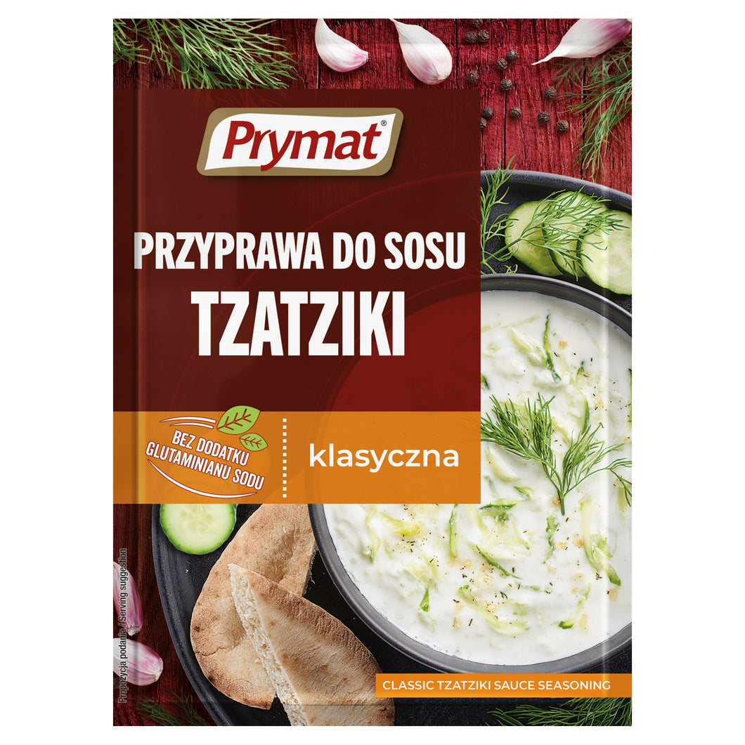 Prymat Tzatziki Klasyczna Przyprawa Do Sosu 20g