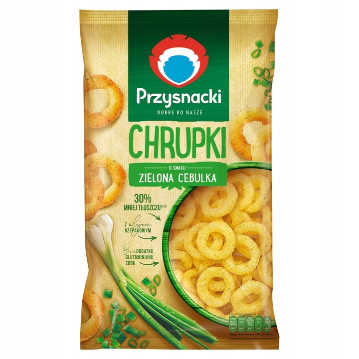 Przysnacki Chrupki  Zielona Cebulka 140 g