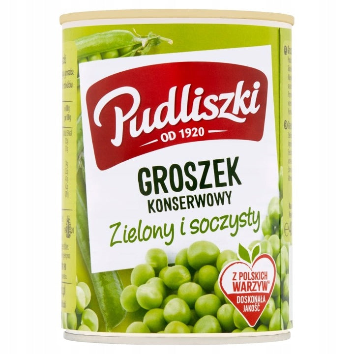 Pudliszki Groszek Konserwowy 400 g