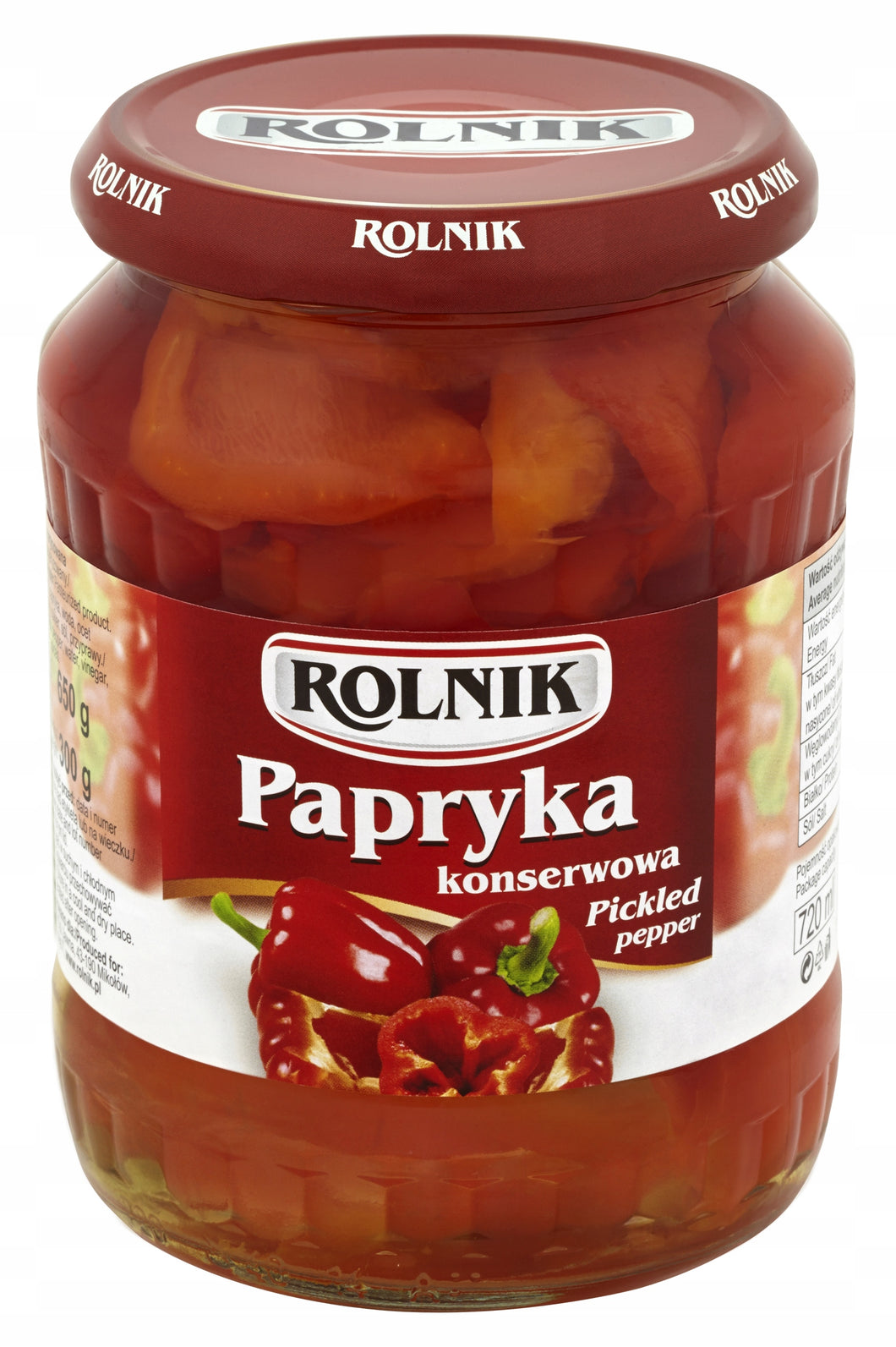 Rolnik Papryka Konserwowa 720ml