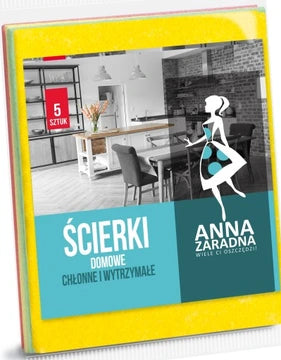 Stella Ścierki Domowe Anna Zaradna 5szt