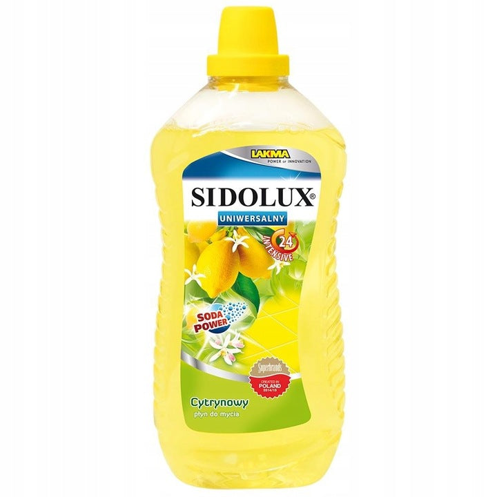 Sidolux Płyn Mycie Podłóg Cytryna 1l