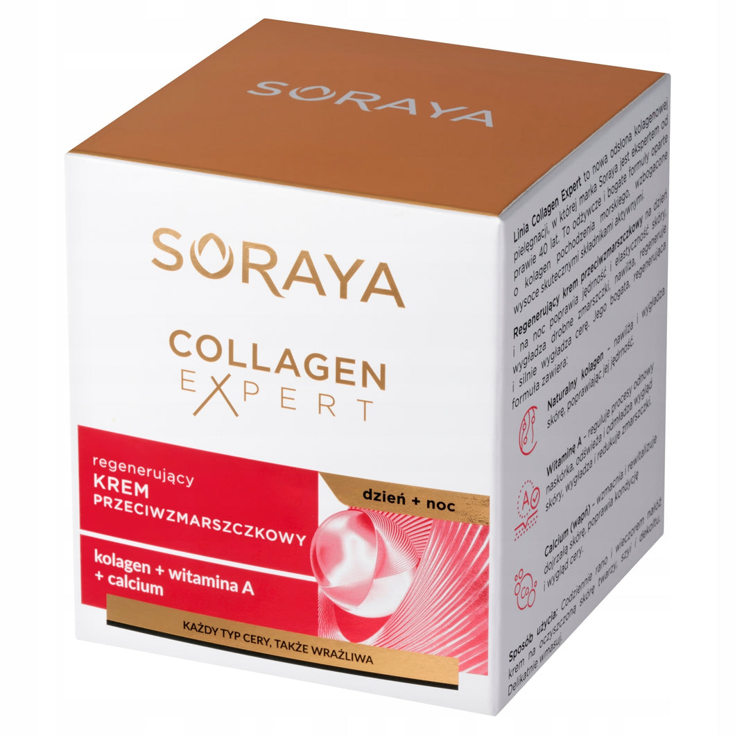 Soraya Krem Przeciwzmarszczkowy Collagen Expert 50ml