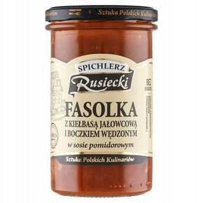 Spichlerz Fasolka Z Kiełbasą Jałowcową I Boczkiem 470g