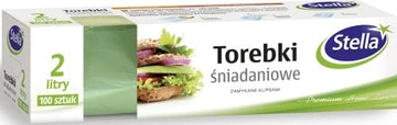Stella Woreczki Śniadaniowe 100szt 2l