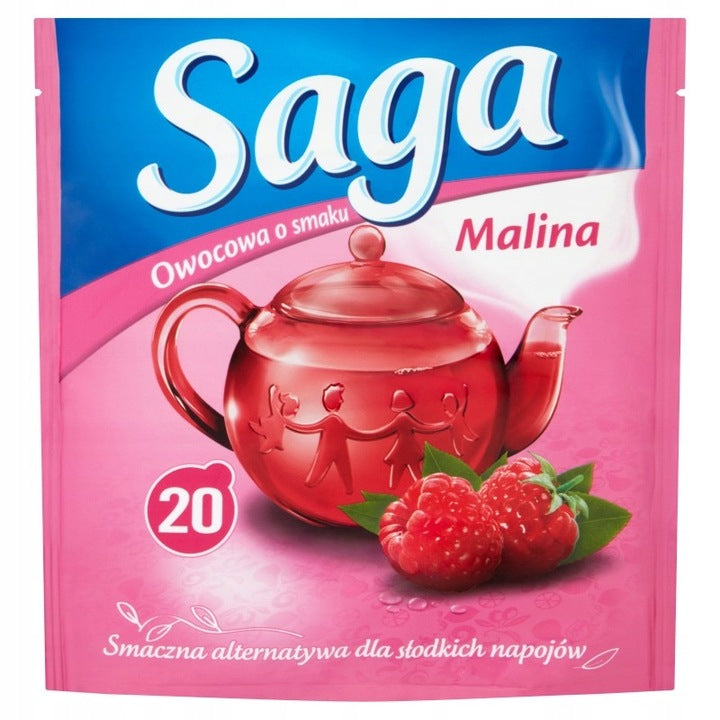 Saga Herbatka Owocowa Malina 34 g