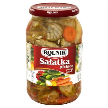 Rolnik Sałatka Pickles Warzywna 900ml