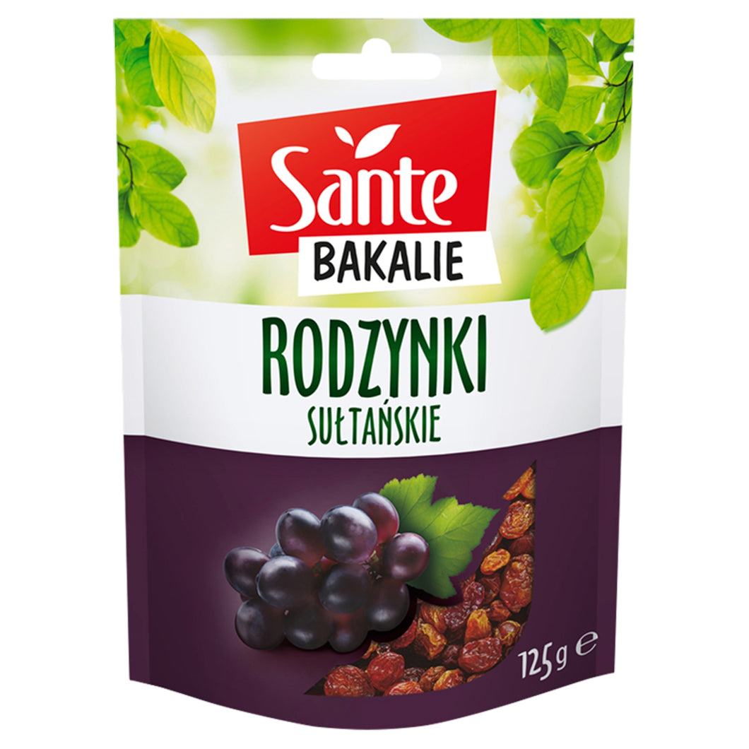 Sante Bakalie Rodzynki Sułtańskie 125 g