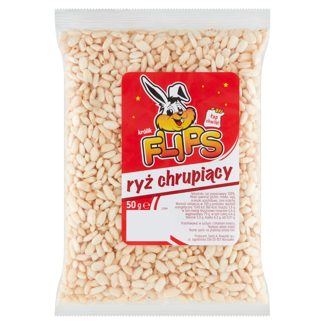 Sante Ryż Flips Chrupiący Preparowany 50 g