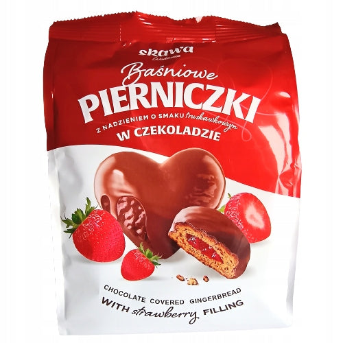 Skawa Pierniki Baśniowe Truskawkowe W Czekoladzie 150g