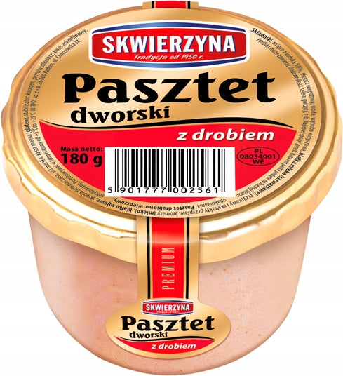 Sante Skwierzyna Pasztet Dworski Z Drobiem  150g