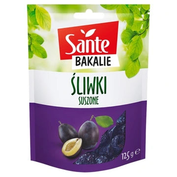 Sante Bakalie Śliwki Suszone 125g
