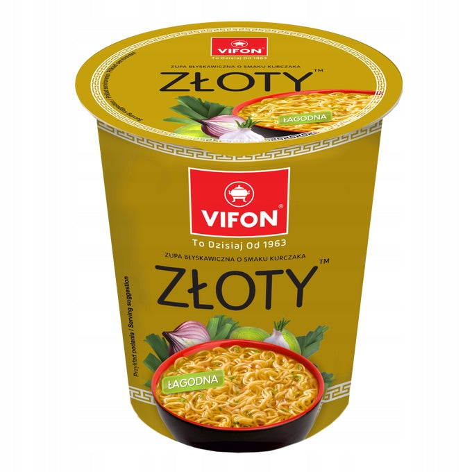 Vifon Zupa Kubek Kurczak Złoty 60g
