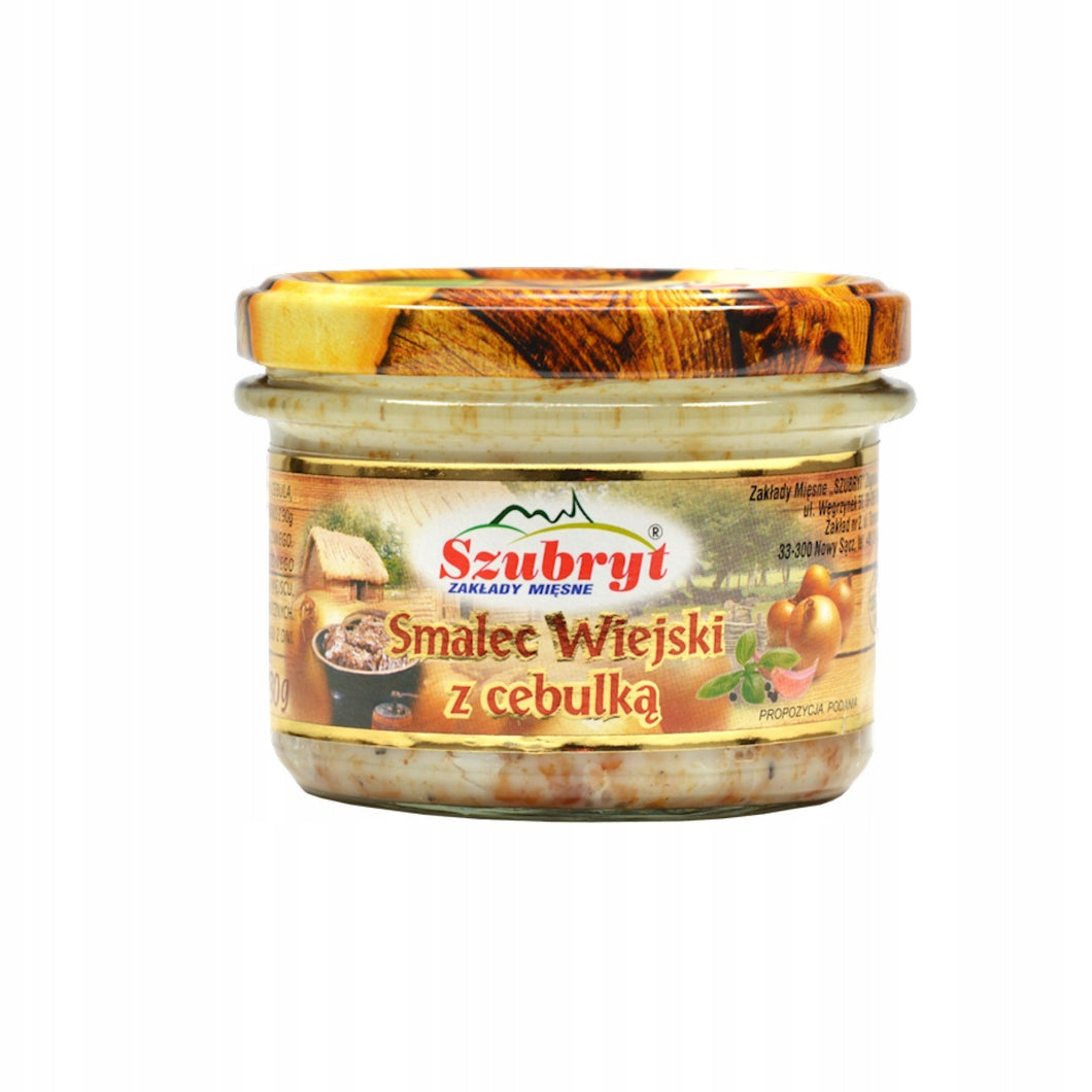 Szubryt Smalec Wiejski Z Cebulką 180g