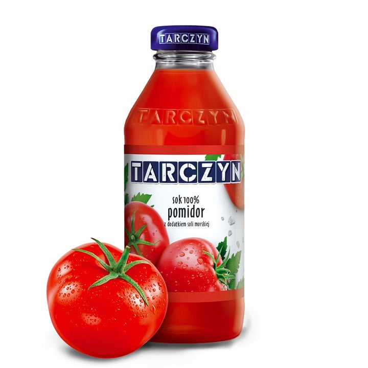 Tarczyn Sok 100%  Pomidor Z Dodatkiem Soli Morskiej  300 ml
