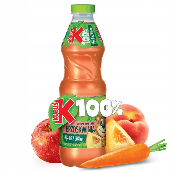Sok Kubuś Marchew Brzoskwinia Jabłko 850ml