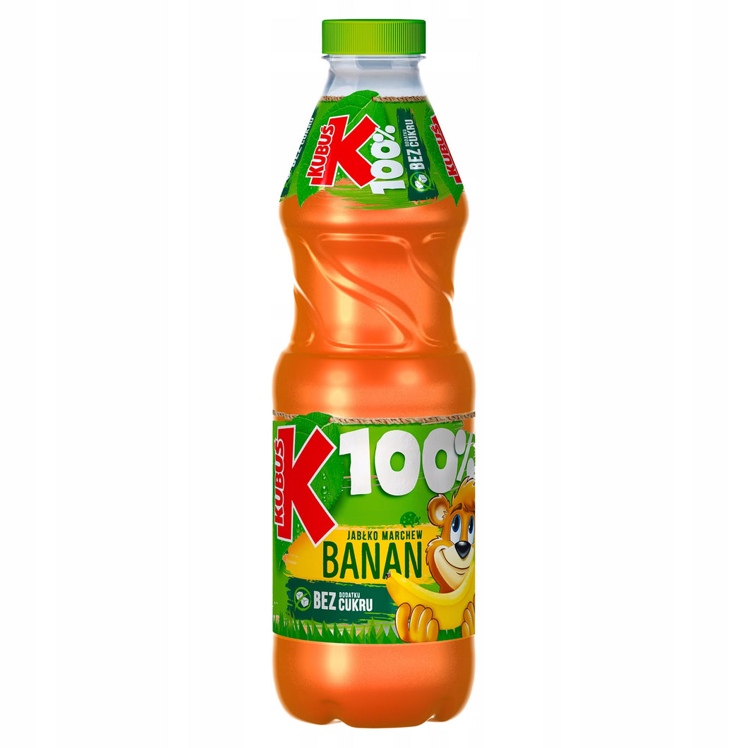 Sok Kubuś 100% Banan Marchew Jabłko 850ml