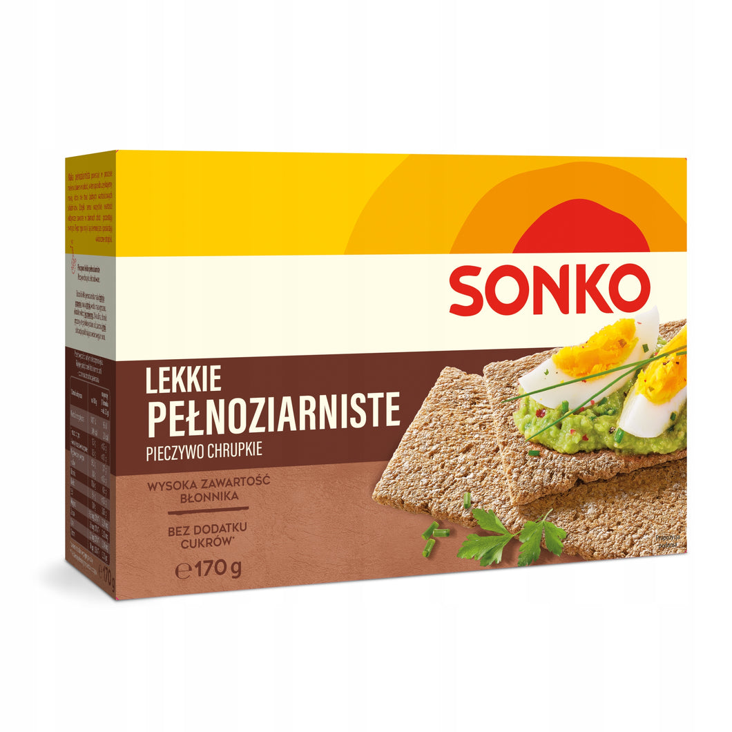 Sonko Pieczywo  Lekkie Pełnoziarniste 170g