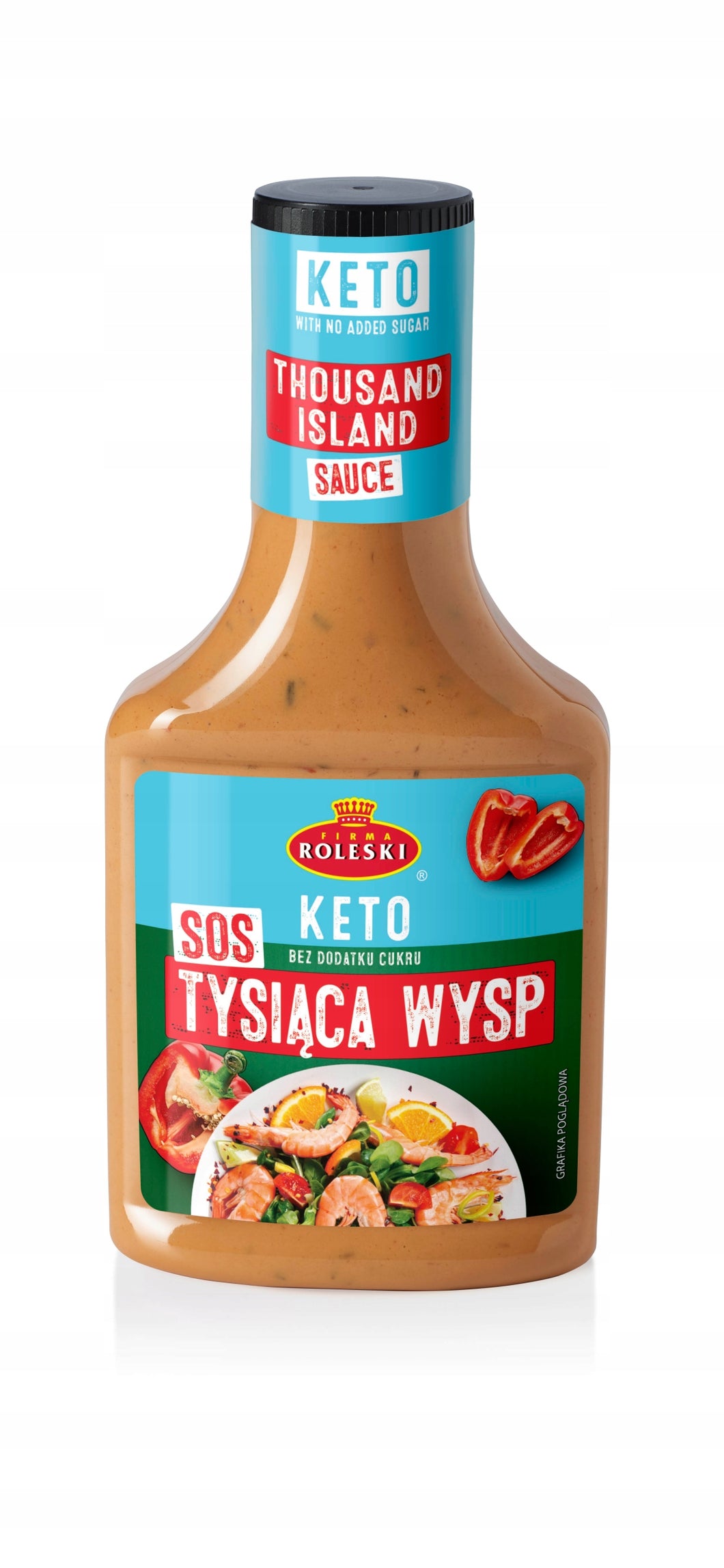 Roleski  Sos Tysiąca Wysp Keto 300 g