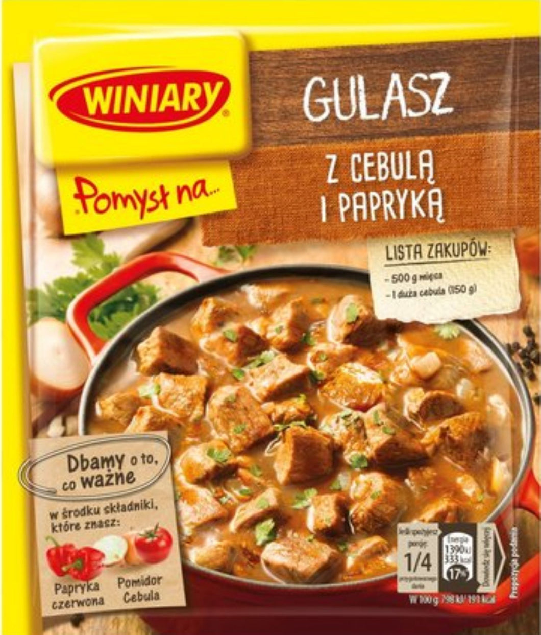 Winiary Pomysł Na Gulasz 47g