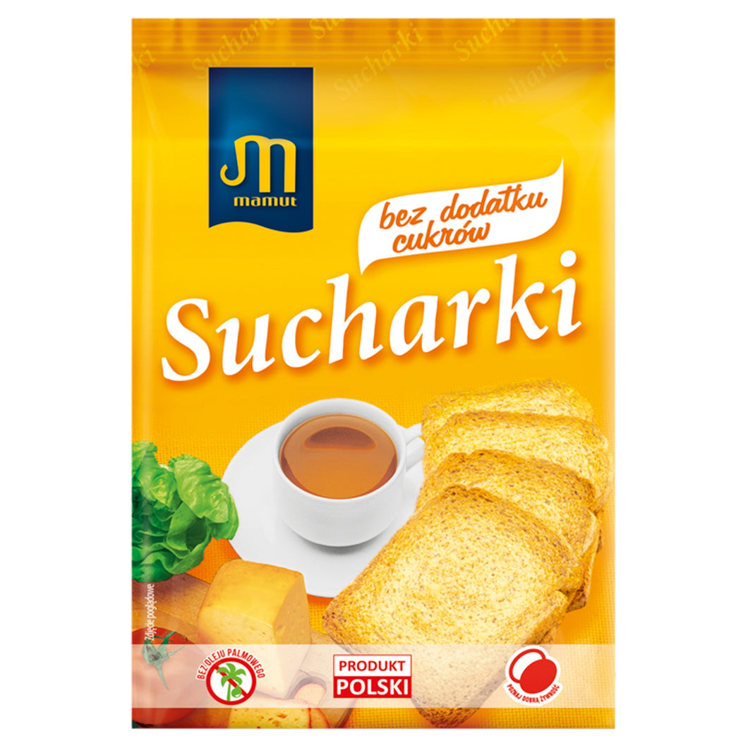 Mamut Sucharki Bezcukrowe 285g