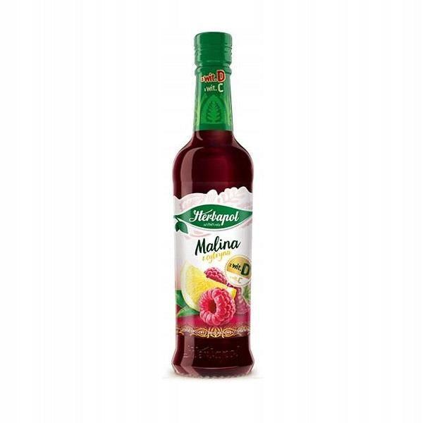 Herbapol Syrop Malina Z Cytryną 420ml