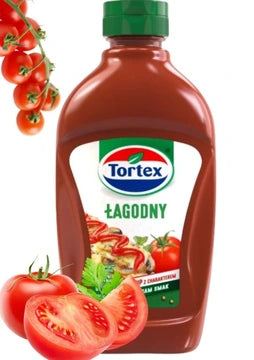 Tortex Ketchup Łagodny 470g