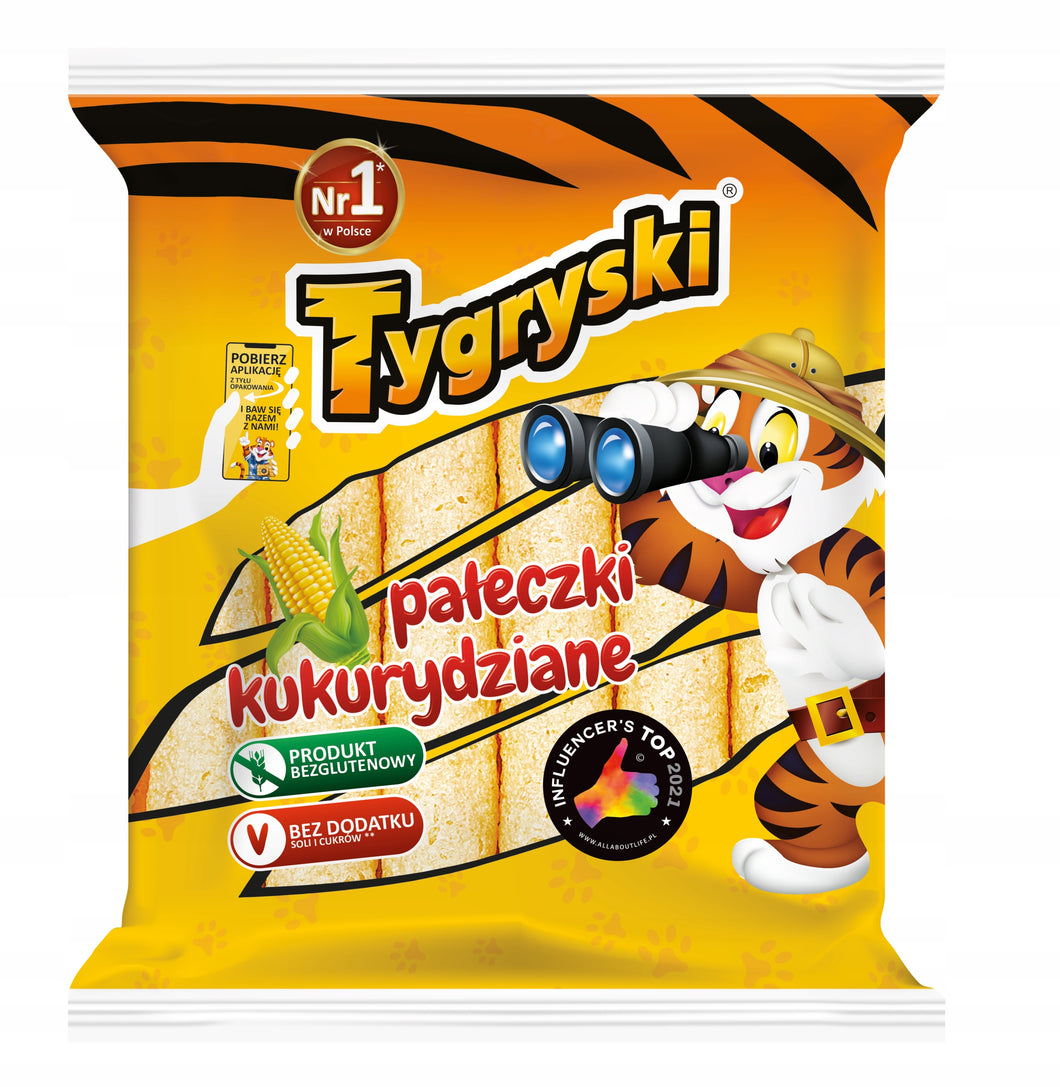 TMB TYGRYSKI KUKURYDZIANE PALECZKI50G