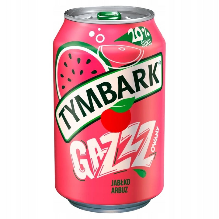 Tymbark  Napój Gazowany Jabłko Arbuz W Puszce 330 ml