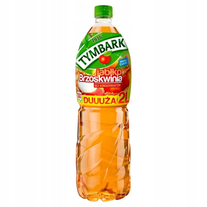 Tymbark Napój Jabłko Brzoskwinia Pet 2 L