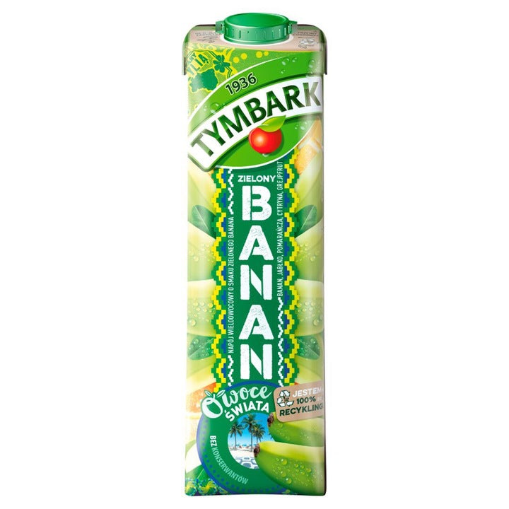 Tymbark Owoce Świata Banan 1L