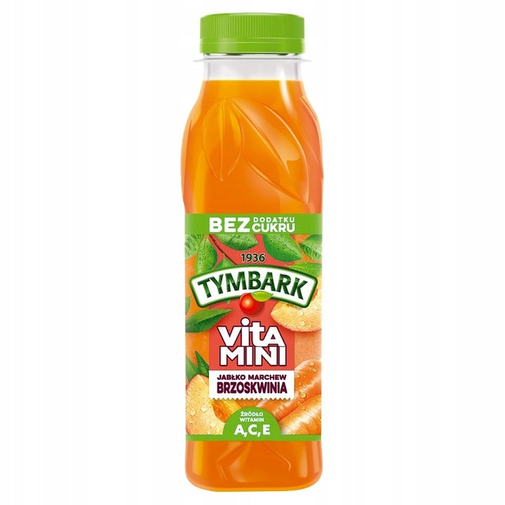 Tymbark Vitamini Sok Brzoskwinia Jabłko Marchew 300 ml
