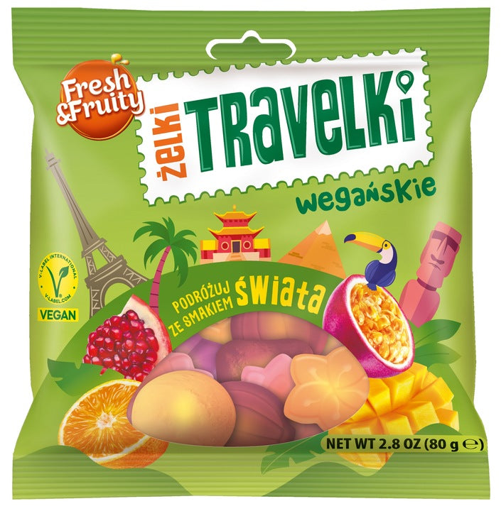 Wawel Travel Gummies Vegan 80g