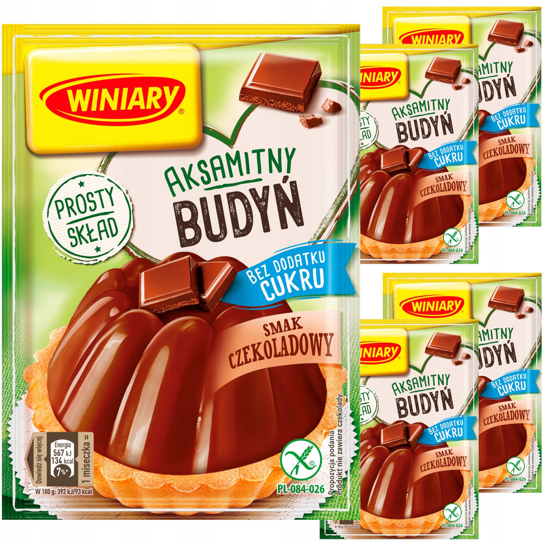 Winiary Budyń Czekoladowy Bez Cukru 38 g