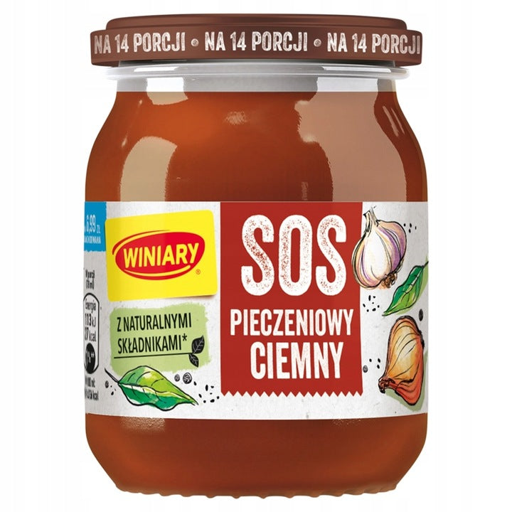 Winiary Sos Pieczeniowy Ciemny W Słoiczku 160g