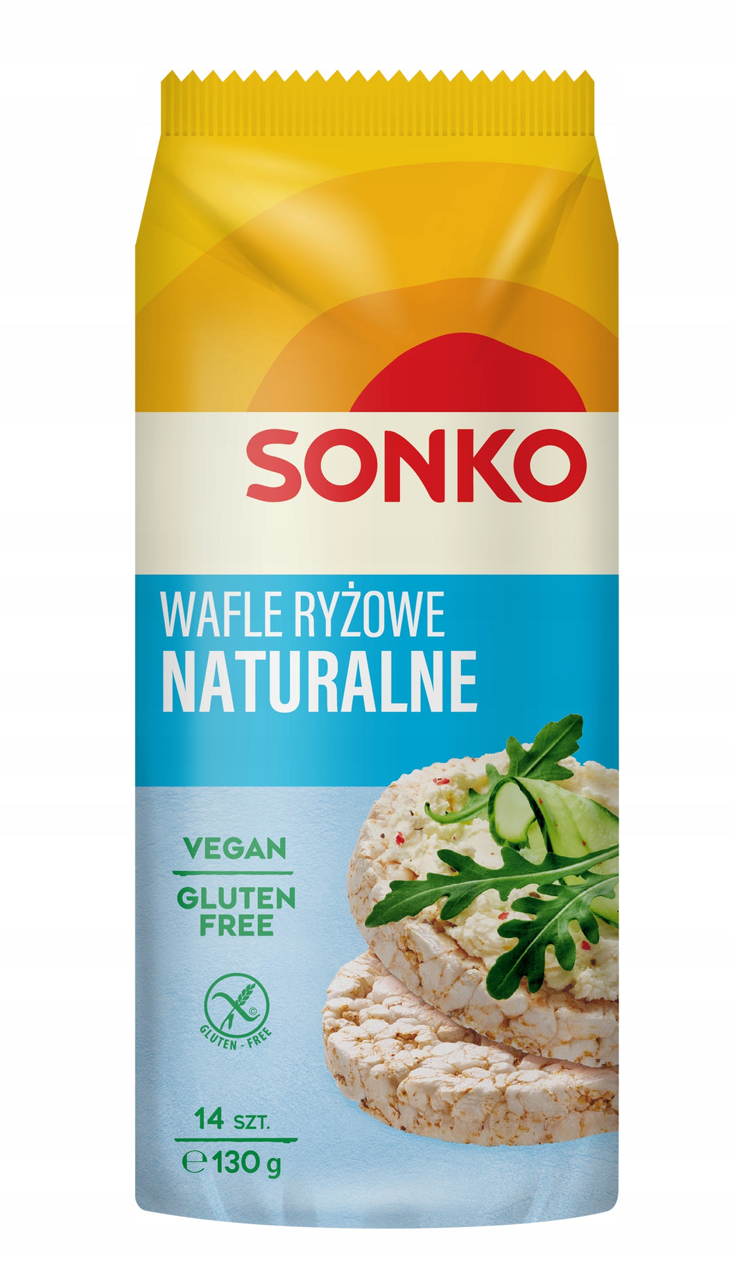 Sonko Wafle Ryżowe Naturalne 130g