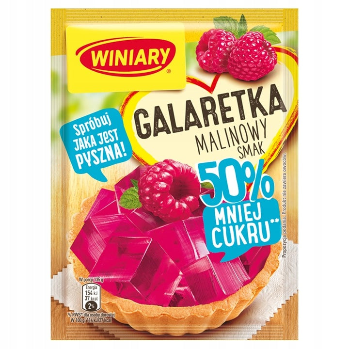 Winiary Galaretka Malinowa  39 g