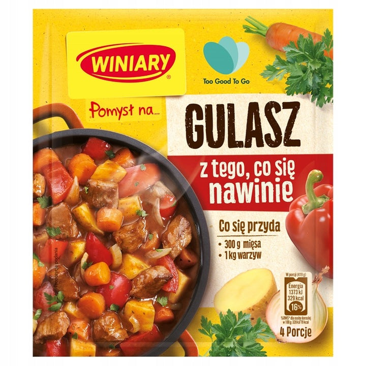 Winiary Pomysł Na  Gulasz Z Tego Co Się Nawinie  42g