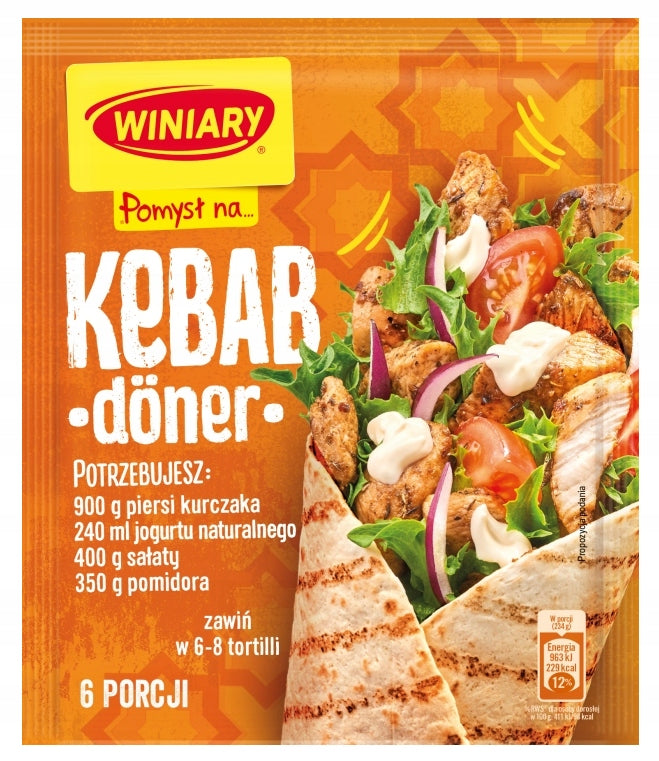 Winiary Pomysł Na Kebab Doner 28g