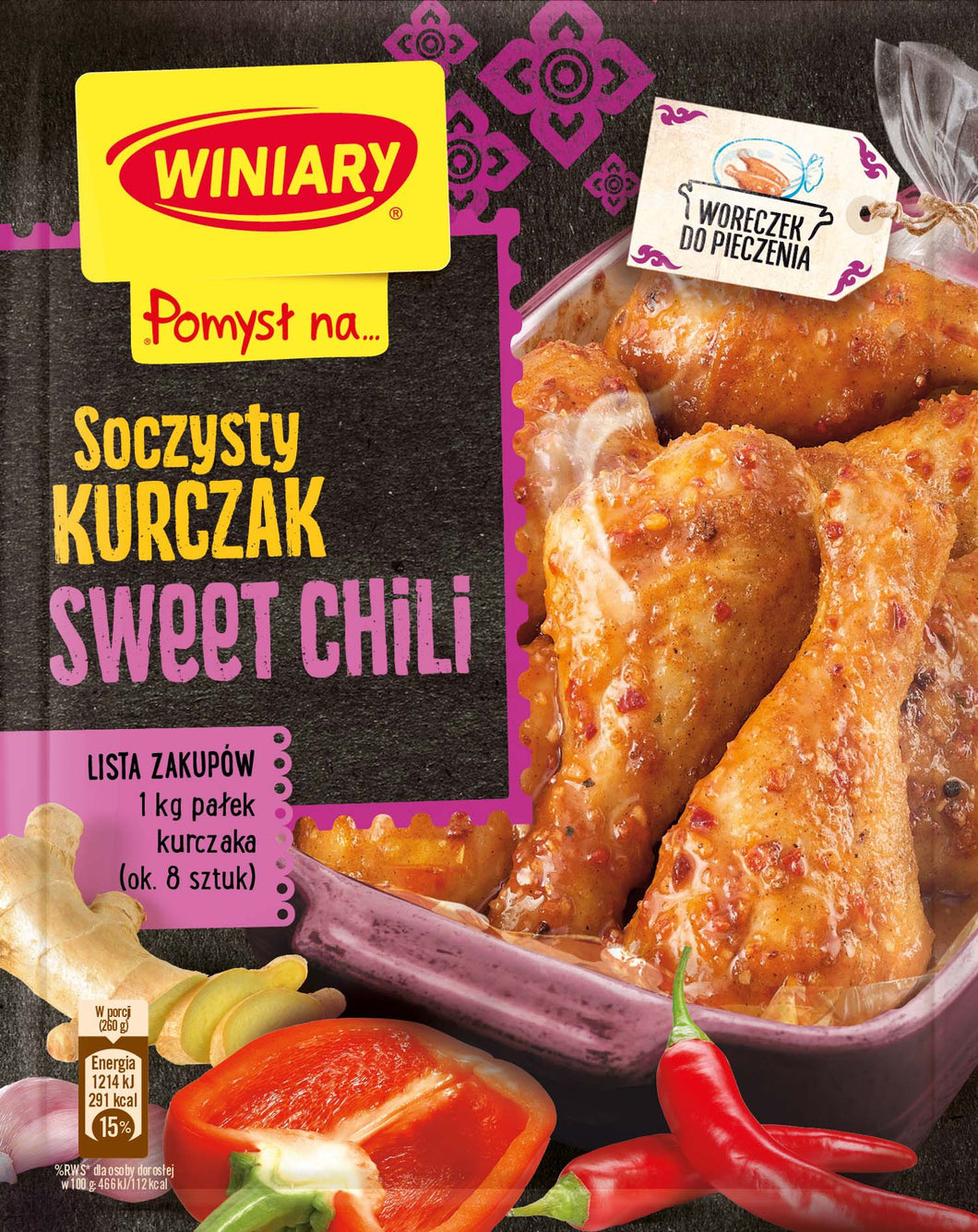 Winiary Pomysł Na... Soczysty Kurczak Słodkie Chili 41 g