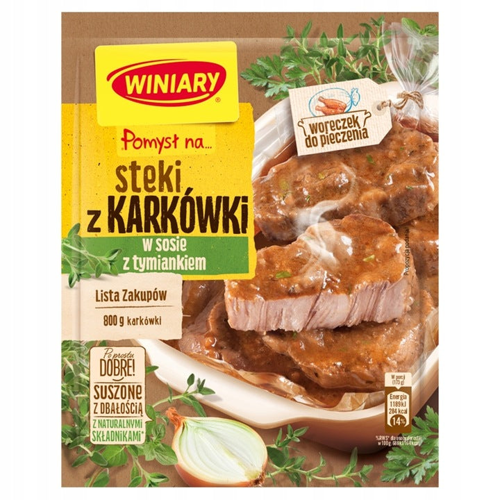 Winiary Fix Steki Z Karkówki W Sosie Z Tymiankiem 40 g