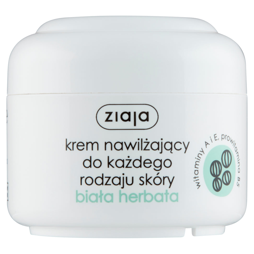 Ziaja Krem Bionawilżający Do Cery Tłustej I Mieszanej Biała Herbata 50ml