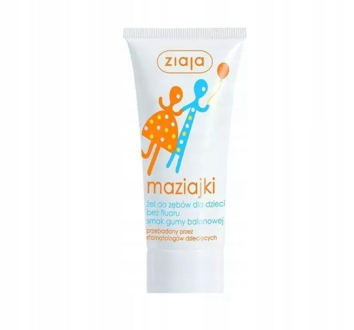 Ziaja Maziajki Żel Do Zębów Guma Balonowa 50ml