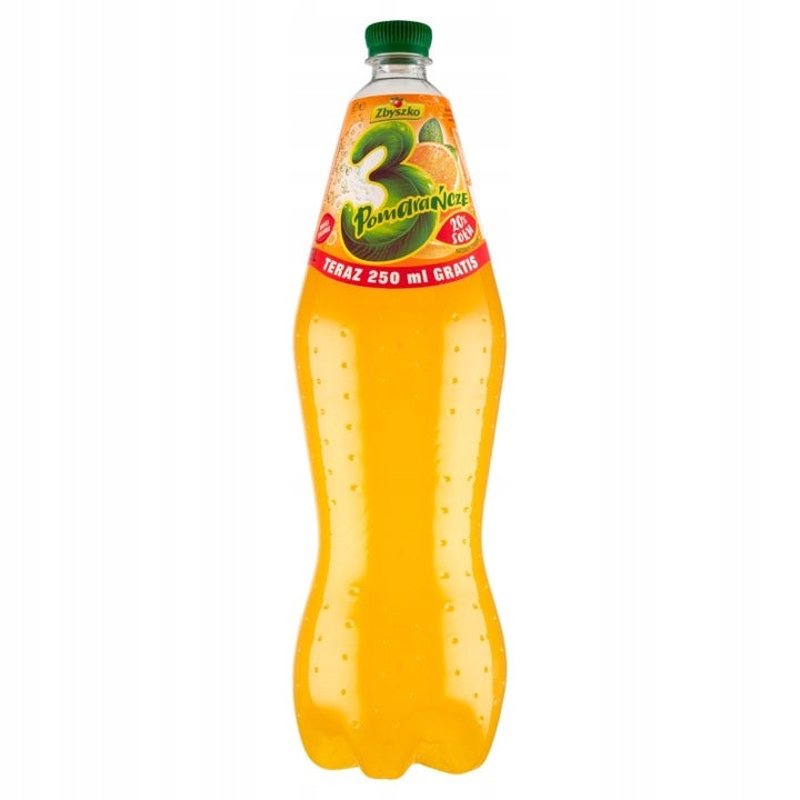 Zbyszko 3 Pomarańcze Napój Gazowany 1,75 l