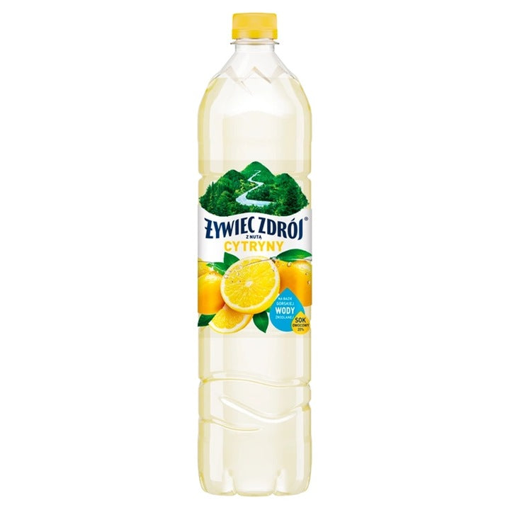 Żywiec Zdrój Napój Niegazowany Z Nutą Cytryny 1,2 l