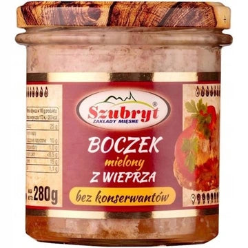 Szubryt Boczek Mielony Z Wieprza 280g