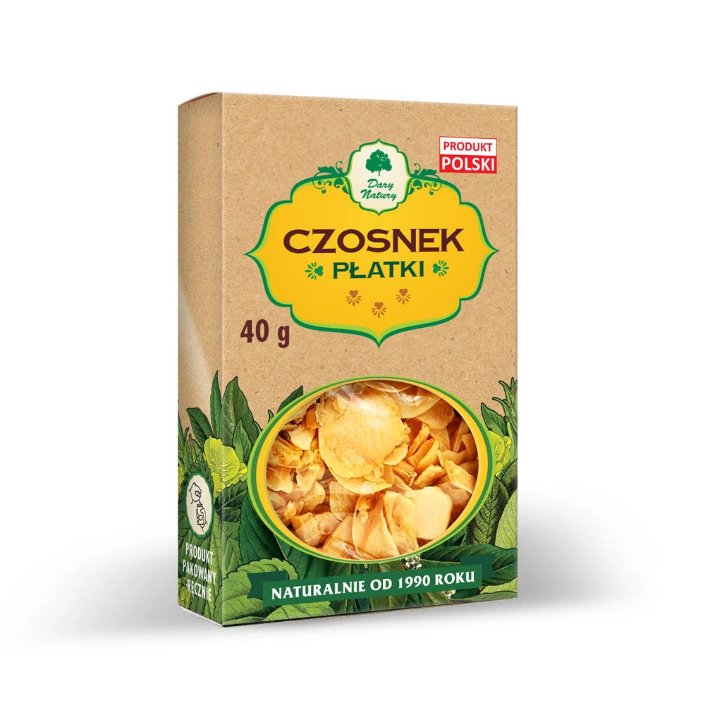 Dary Natury Czosnek Płatki 40g