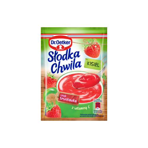 Dr Oetker Kisiel Słodka Chwila Truskawkowy 30g
