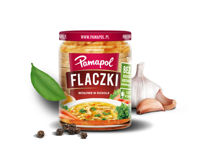 Pamapol Flaczki Wołowe W Rosole 900g